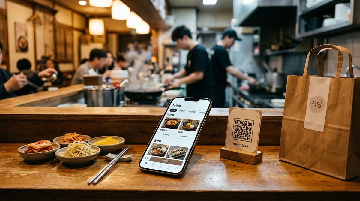 Korean restaurant own app vs DoorDash: $14K pays back in 4 months