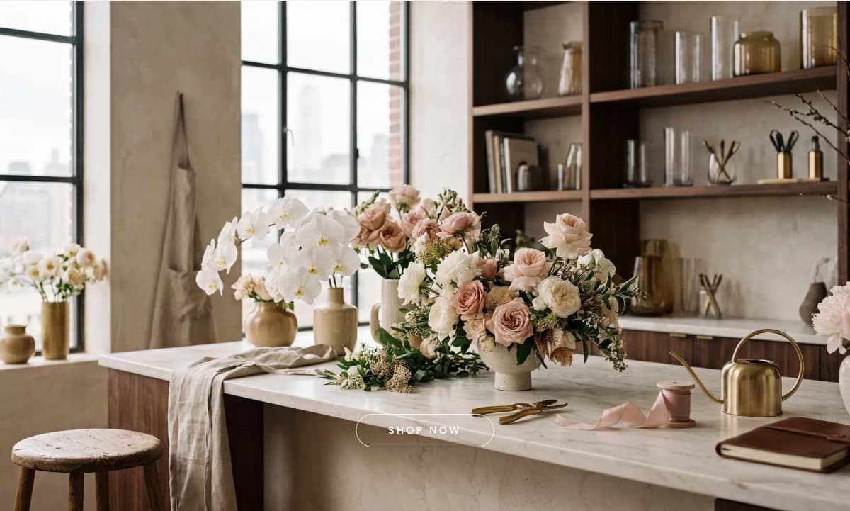 TJ Flowers — Manhattan · Floral studio